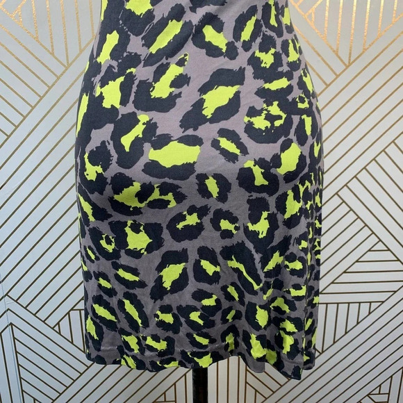 Diane von Furstenberg Vintage Ruched Leopard‎ Dress - Picture 10 of 12